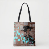 Tote Bag Collage asiatique (Devant)