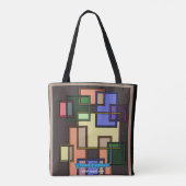 Tote Bag Collage carré : (Dos)