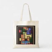 Tote Bag Collage carré [Citation Inspirationnelle] : (Dos)