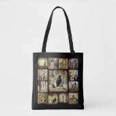 Tote Bag Collage de corneille (Devant)