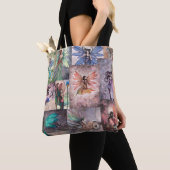 Tote Bag Collage de fées par Molly Harrison (De près)