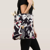 Tote Bag Collage de filles à la mode : pop art (De près)