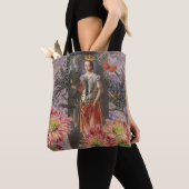 Tote Bag Collage de la déesse céleste Vierge : Céleste vint (De près)