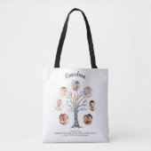 Tote Bag Collage de photos de grand-mère (Devant)