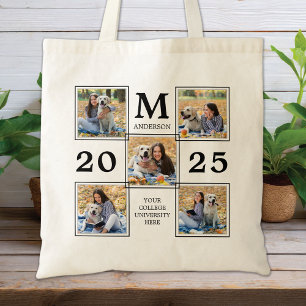 Tote Bag Collage de photos des diplômés Monogram Keepsaké