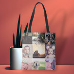 Tote Bag Collage de photos Unique Personnalisé 9 Photo<br><div class="desc">Photo Collage Unique Personnalisé 9 sac Modèle photo de Ricaso</div>