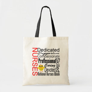 Tote Bag Collage de reconnaissance des infirmières : Semain