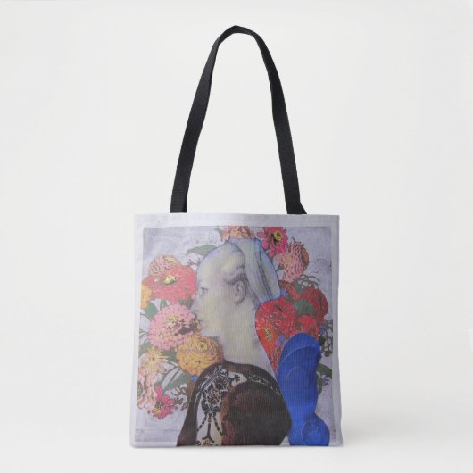 Tote Bag Collage Féerie bleue 2023 (Devant)