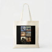 Tote Bag Collage multi fait sur commande d'image de (Devant)