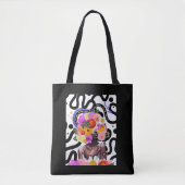 Tote Bag Collage numérique racheté et couronné Art chrétien (Devant)