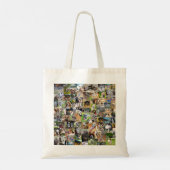 Tote Bag Collage photo de chien, (Dos)