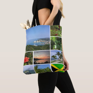 Tote Bag Collage photo de la Jamaïque