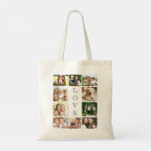 Tote Bag Collage photo Family Love (Dos)