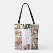 Tote Bag Collage photo Family Love 10 (Dos)
