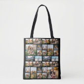 Tote Bag Collage photo personnalisé 32 (Devant)