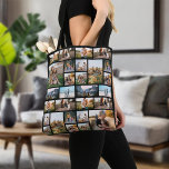 Tote Bag Collage photo personnalisé 32<br><div class="desc">Créez votre propre Sac fourre-tout de collage photo 32 personnalisé</div>