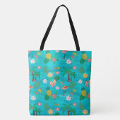 Tote Bag Collage tropical (Devant)