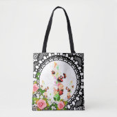 Tote Bag Collage vintage (Devant)