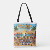Tote Bag Collecte de plages (Dos)