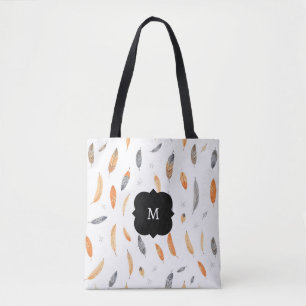 Tote Bag Collection Bohème Tendance Luxe Plumes