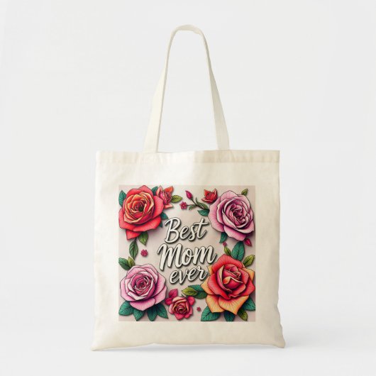 Tote Bag Collection Cadeau Floral Moderne (Devant)