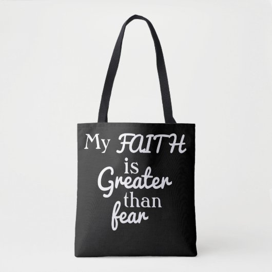 Tote Bag Collection de cadeaux de foi (Devant)