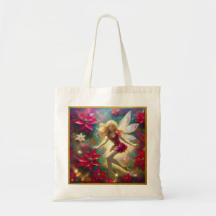 Tote Bag Collection de fées de Noël - Cheveux blond or pâle