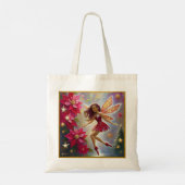 Tote Bag Collection de fées de Noël - Cheveux d'Auburn (Dos)