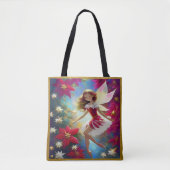 Tote Bag Collection de fées de Noël - Cheveux de gingembre  (Devant)