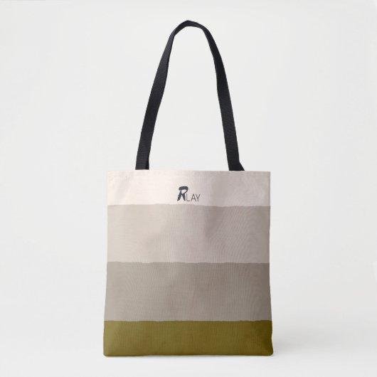 Tote Bag Collection de lignes (Devant)