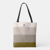 Tote Bag Collection de lignes (Dos)