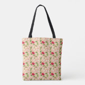 Tote Bag Collection de Motifs de paniers de fruits - Pommes (Dos)