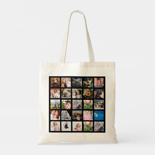 Tote Bag Collection de photos de famille moderne 25 (Dos)