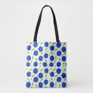 Tote Bag Collection de prunes botaniques ivoire