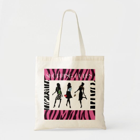 TOTE BAG COLLECTION DE REINE D'ACHATS (Devant)