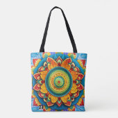 Tote Bag Collection de vacances hindou (Dos)