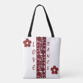 Tote Bag Collection d'expressions pour enfants (Dos)