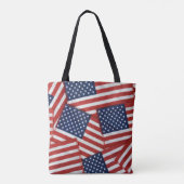 Tote Bag Collection drapeau américain (Dos)