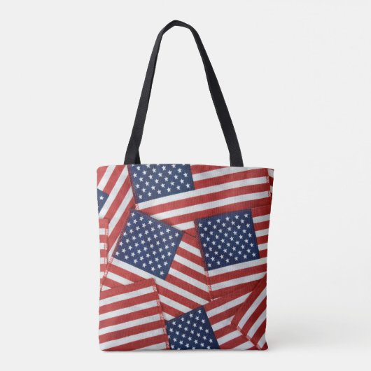 Tote Bag Collection drapeau américain (Dos)