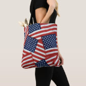Tote Bag Collection drapeau américain (De près)