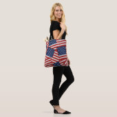 Tote Bag Collection drapeau américain (Sur le modèle)