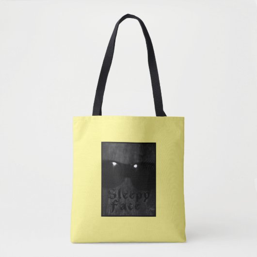 Tote Bag Collection Face Sleepy : Fourre-tout Tout-Sur-Impr (Devant)