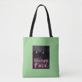 Tote Bag Collection Face Sleepy : Fourre-tout Tout-Sur-Impr (Devant)