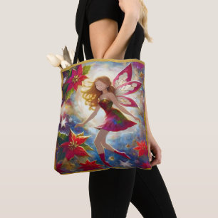 Tote Bag Collection Fée de Noël - Cheveux Roux