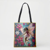 Tote Bag Collection Fée de Noël - Cornouailles Braids Cheve (Devant)