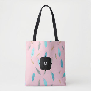 Tote Bag Collection Luxe Boho Popular Feathers