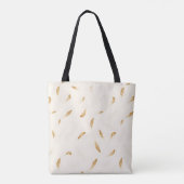 Tote Bag Collection Luxueuse Moderne Boho Feathers (Dos)