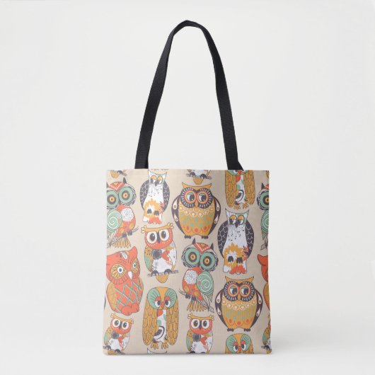 Tote Bag Collection Owl Be (Devant)