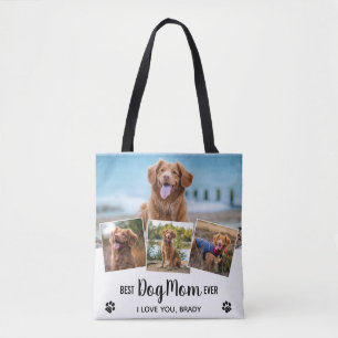 Tote Bag Collection photo moderne White Best Dog Mom