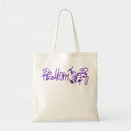 Tote Bag Collection « remember » Inscription Cute Bones (Devant)